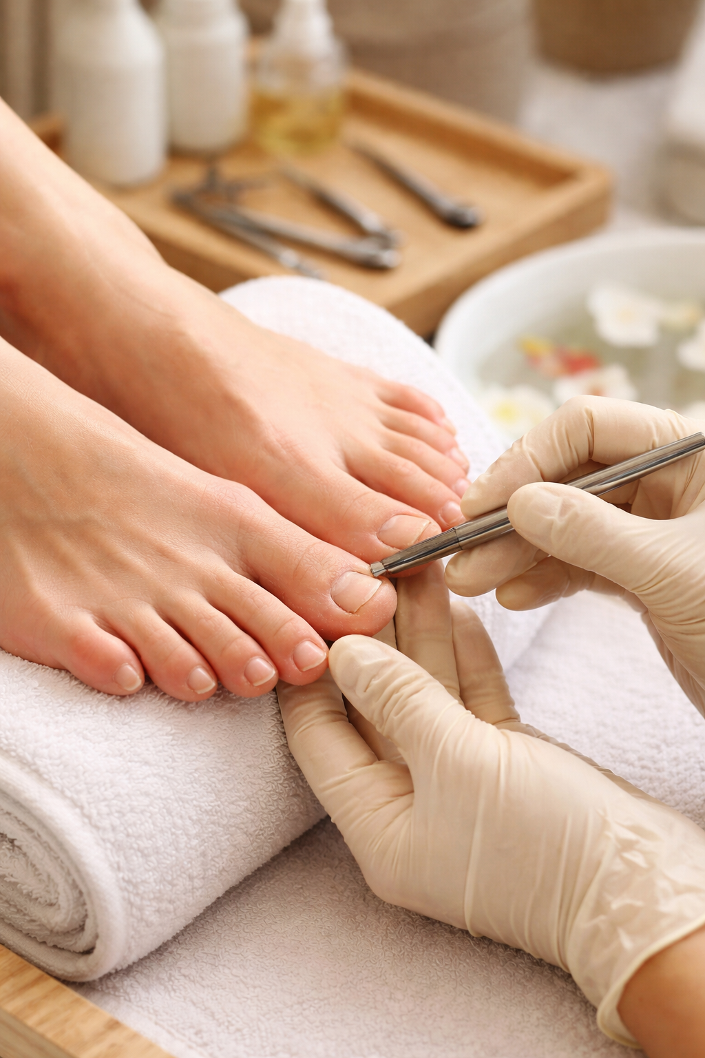 Pedicure klasyczny w Dermline Kraków