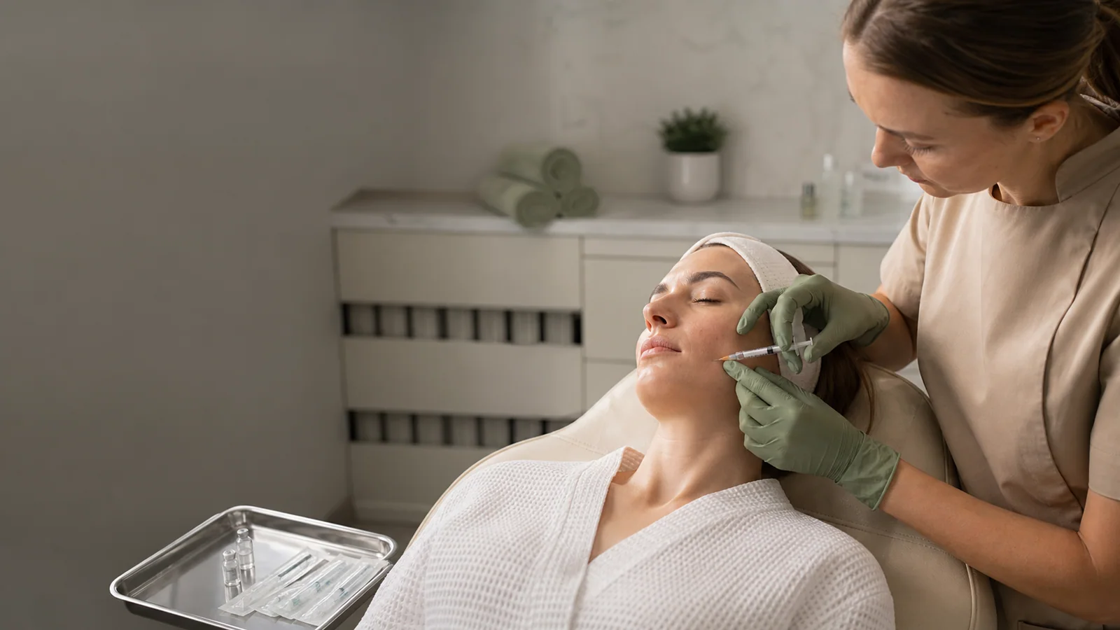 Mezoterapia igłowa Kraków — zabieg w Dermline