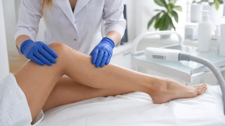 Ocena skóry przed rozpoczęciem depilacji laserowej